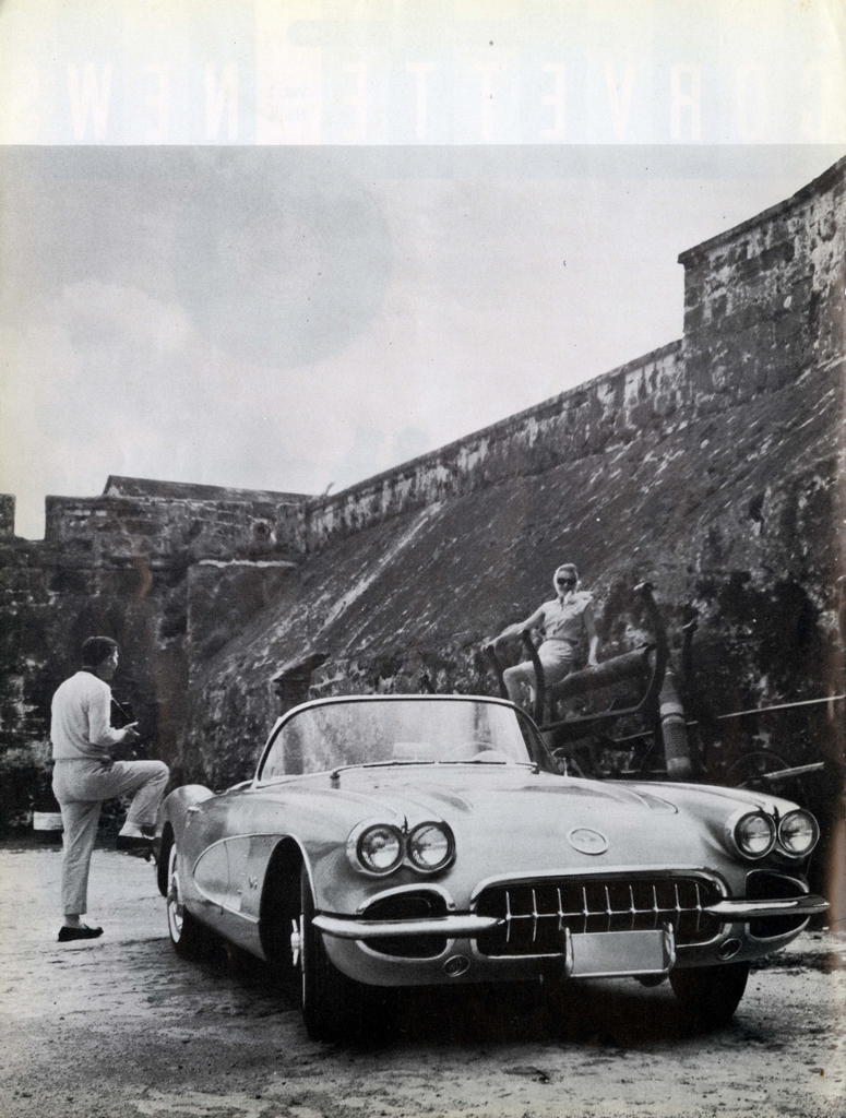 1958 Corvette News Magazines Page 1